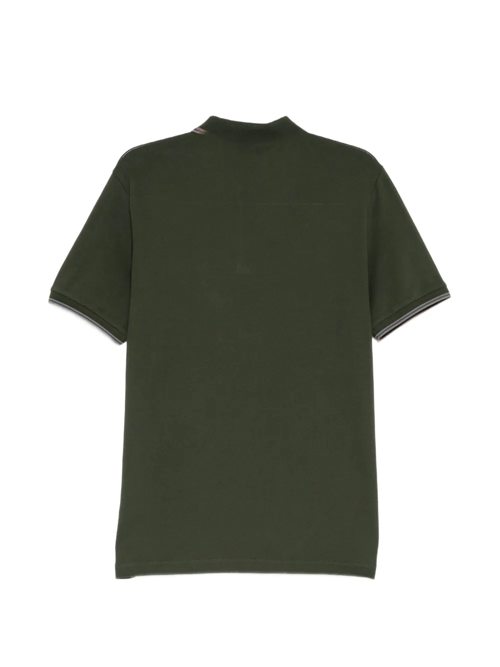 PS Paul Smith Poloshirt met gestreepte afwerking Groen