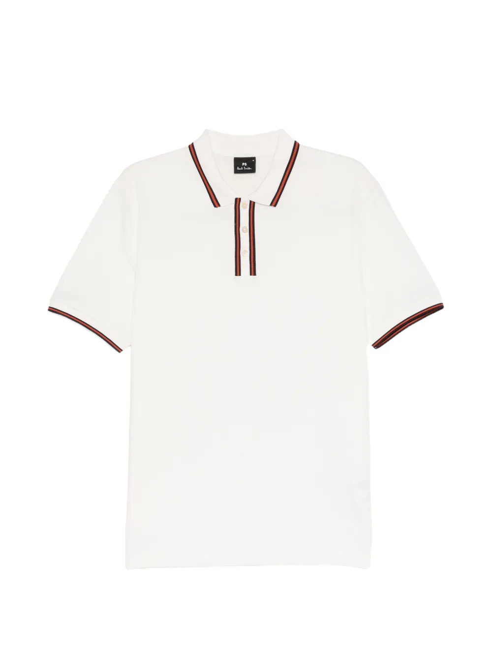 PS Paul Smith Polo a righe - Bianco