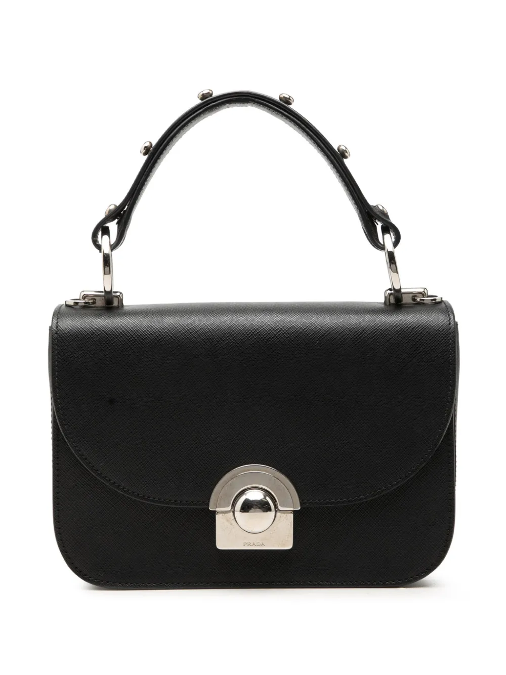 Prada Pre-Owned 2013-2026 Saffiano Lux Arcade satchel - Nero