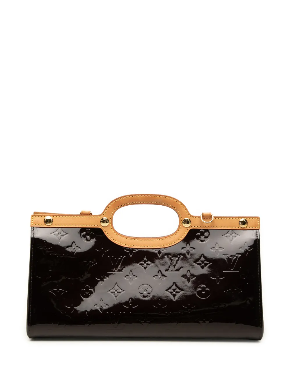 Louis Vuitton Pre-Owned 2007 Monogram Vernis Roxbury Drive satchel - Viola