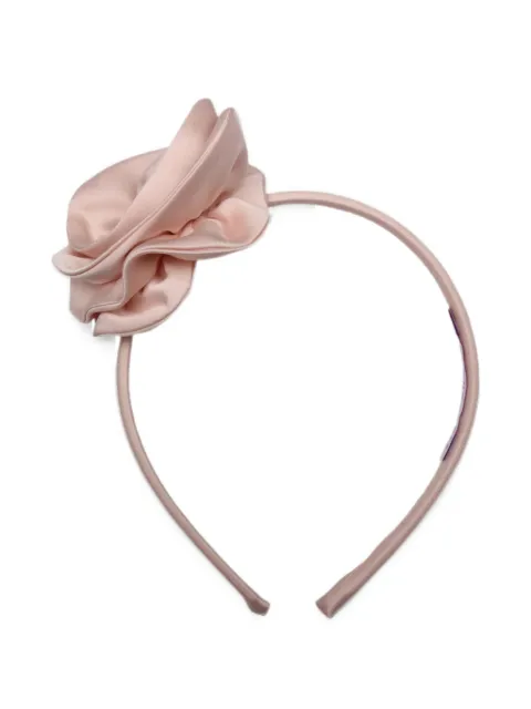 JESSIE AND JAMES KIDS diadema My Rose con volantes y aplique floral