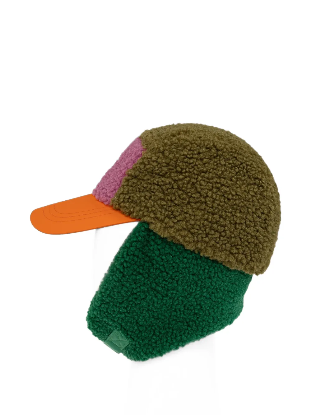 Bobo Choses Fleece muts met oorkleppen Groen