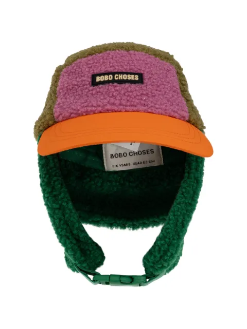 Bobo Choses fleece ear-flap hat