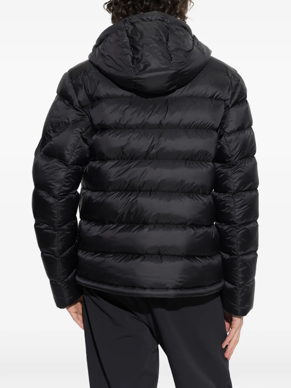BOGNER Hugh quilted hooded jacket Zwart