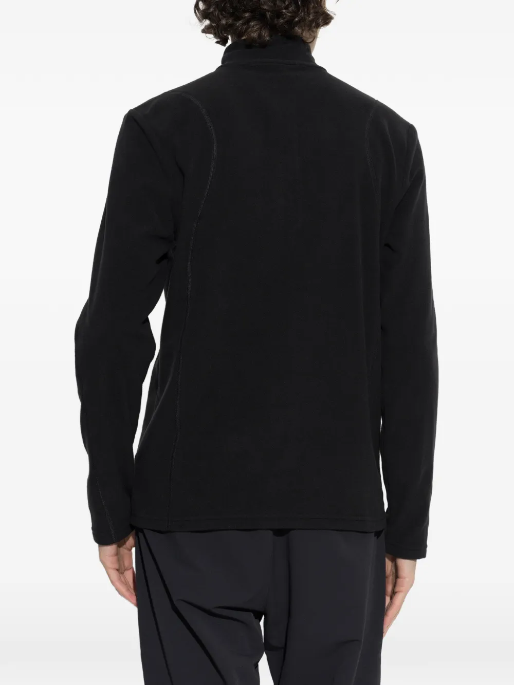 BOGNER Harry quarter-zip fleece top Zwart