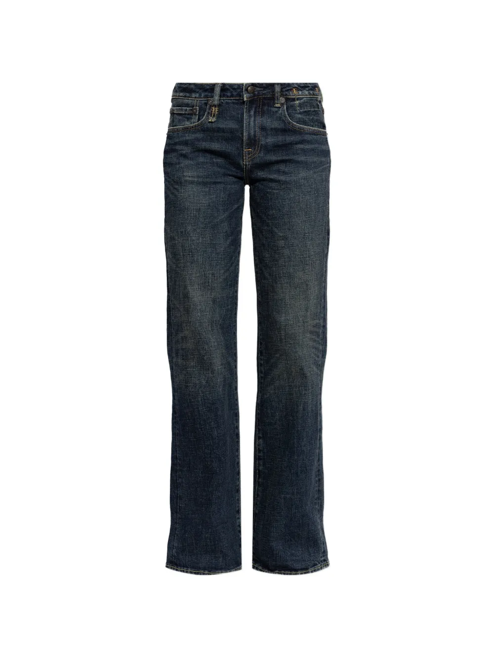 R13 straight-leg jeans - Blu