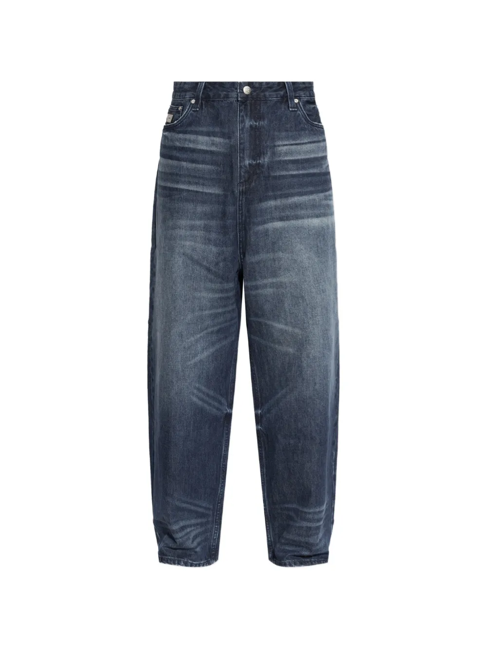 MISBHV Austin faded wide-leg jeans - Blu