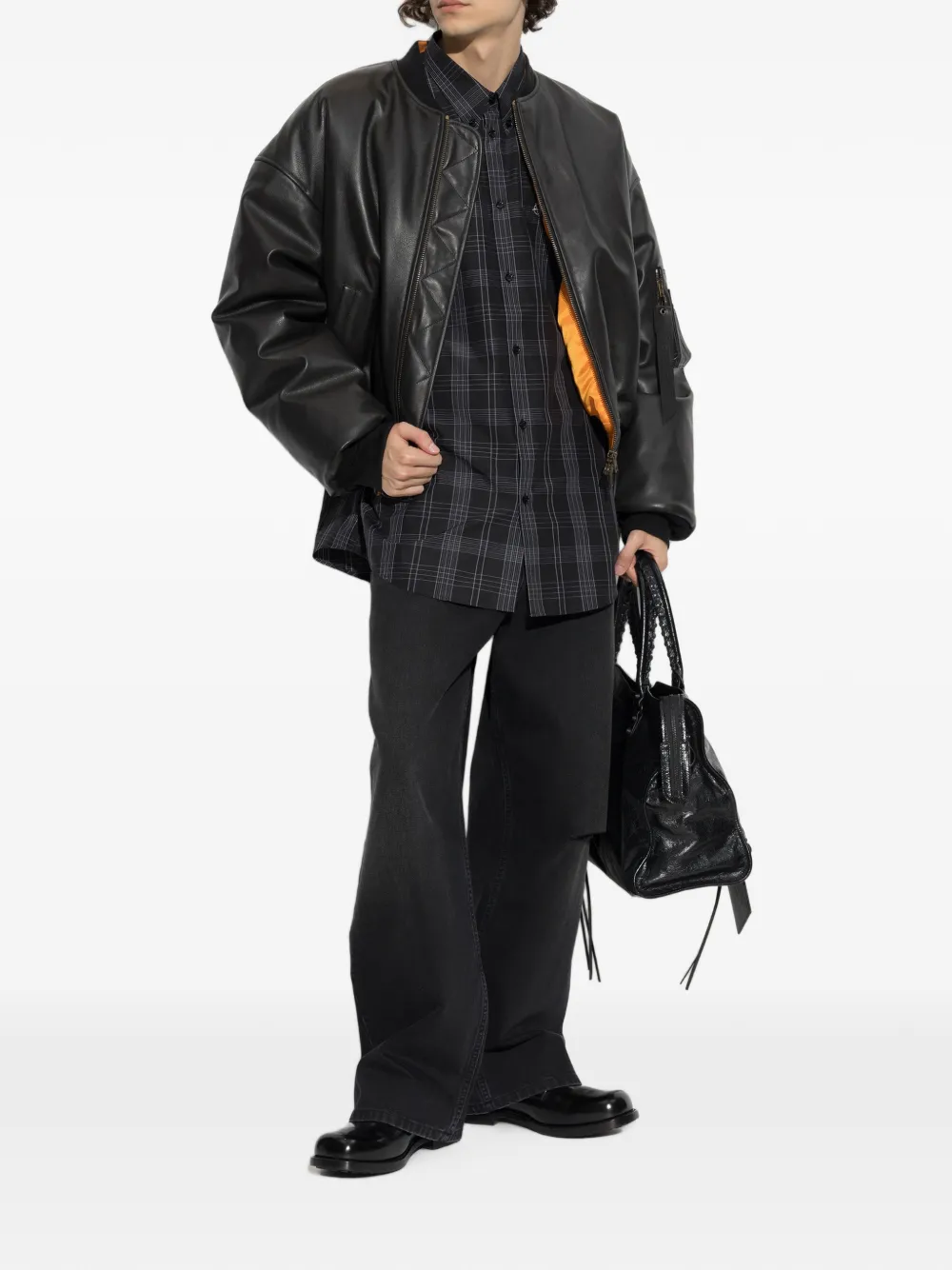 VETEMENTS Straight jeans Zwart