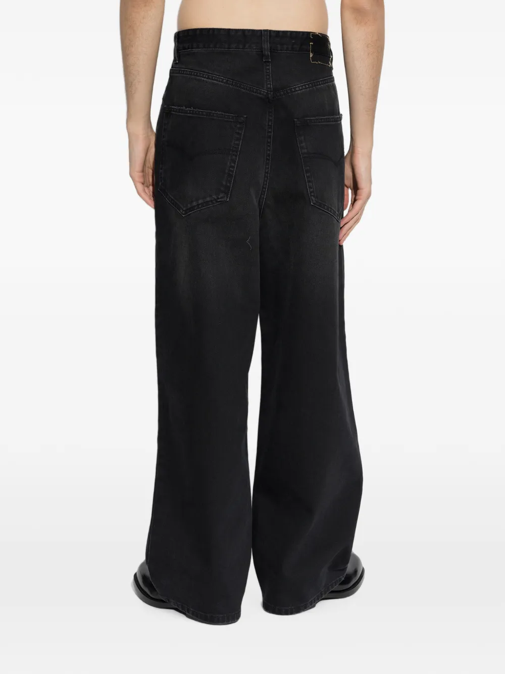 VETEMENTS Straight jeans Zwart