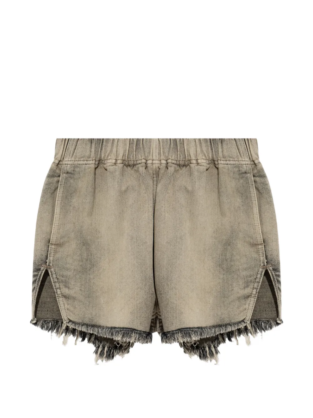 Rick Owens raw-edged shorts - Grigio