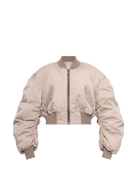Rick Owens padded cropped bomber jacket