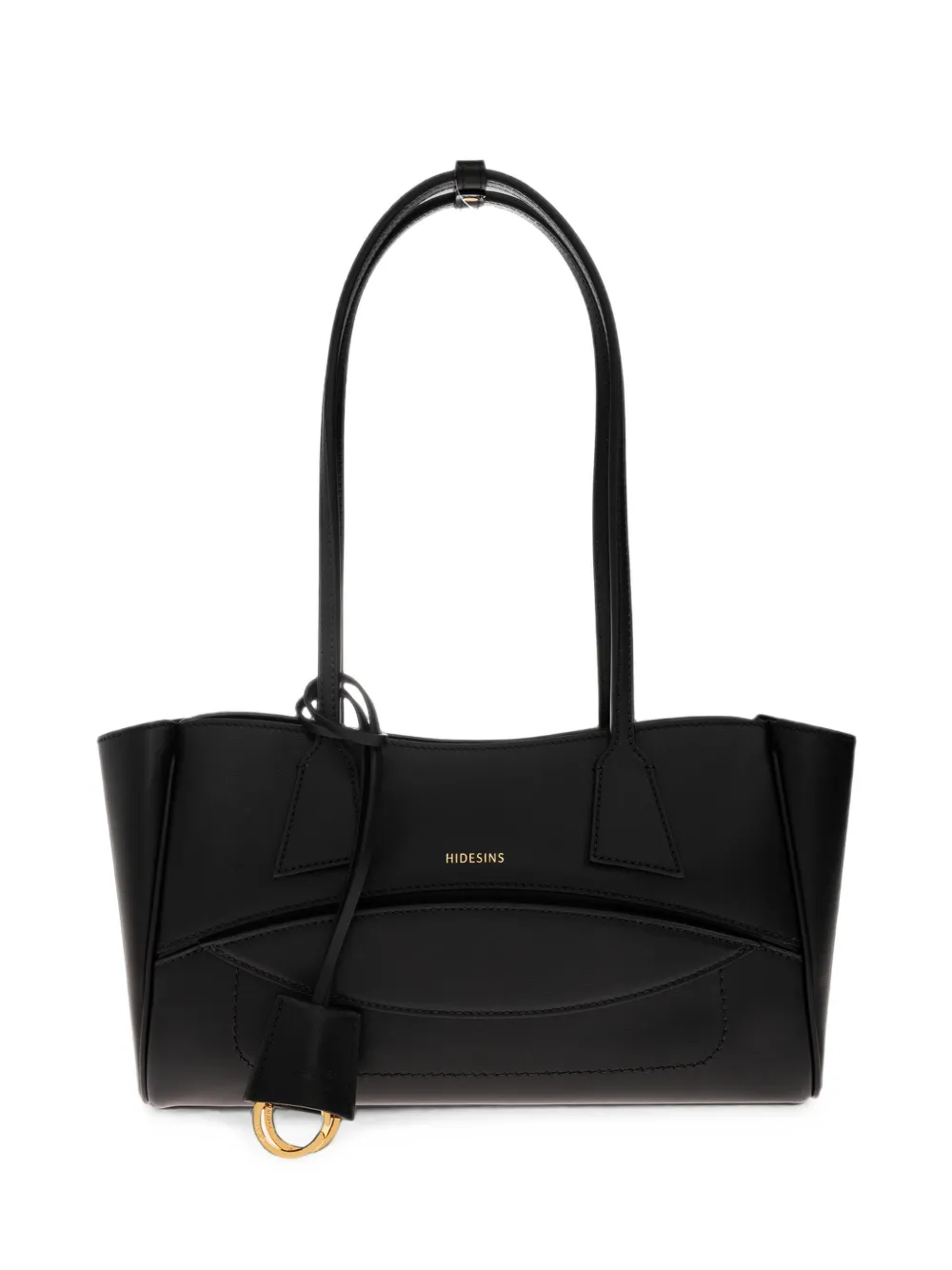 HIDESINS small Shopper logo-print leather shoulder bag