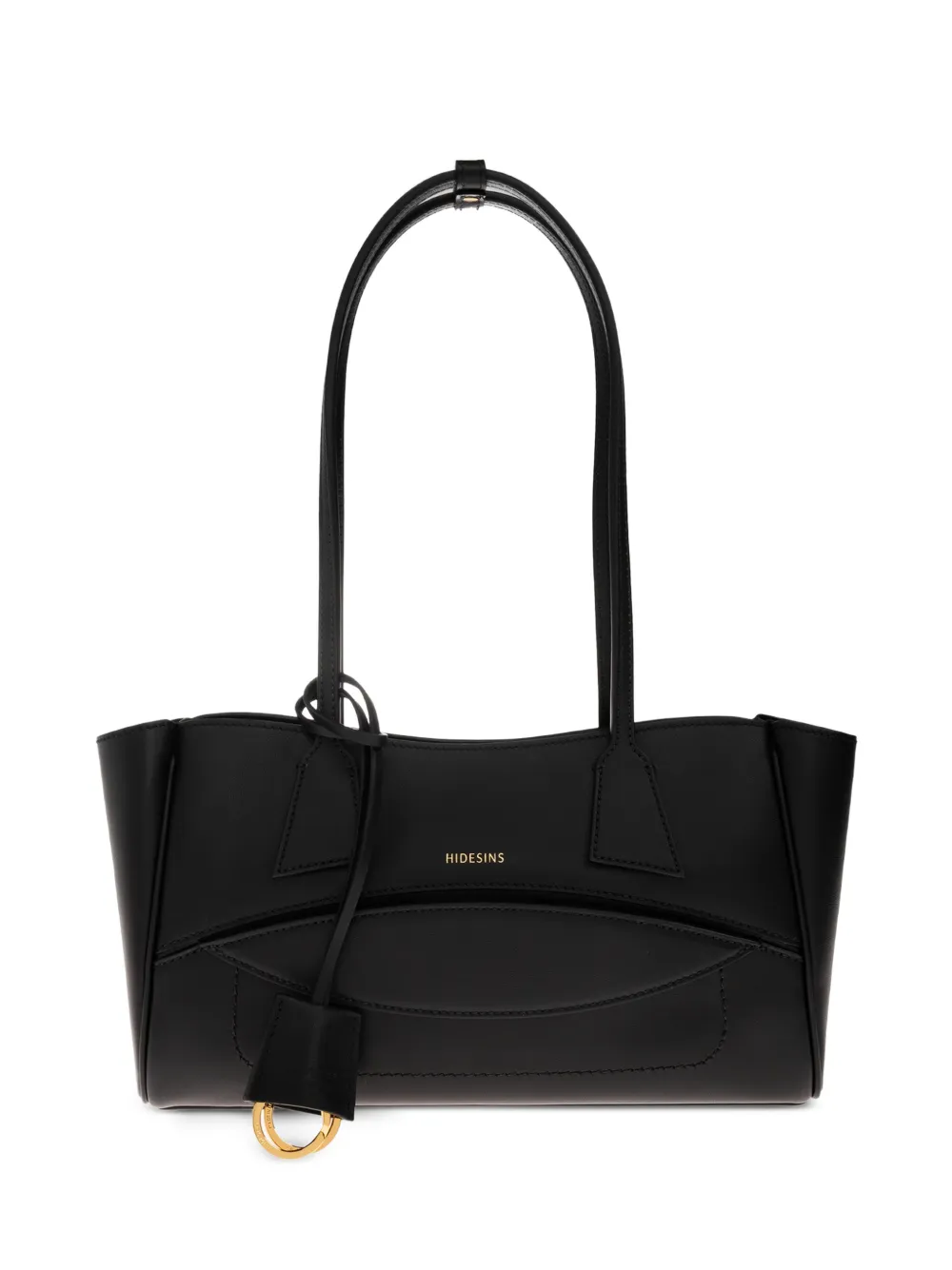 HIDESINS small Shopper logo-print leather shoulder bag