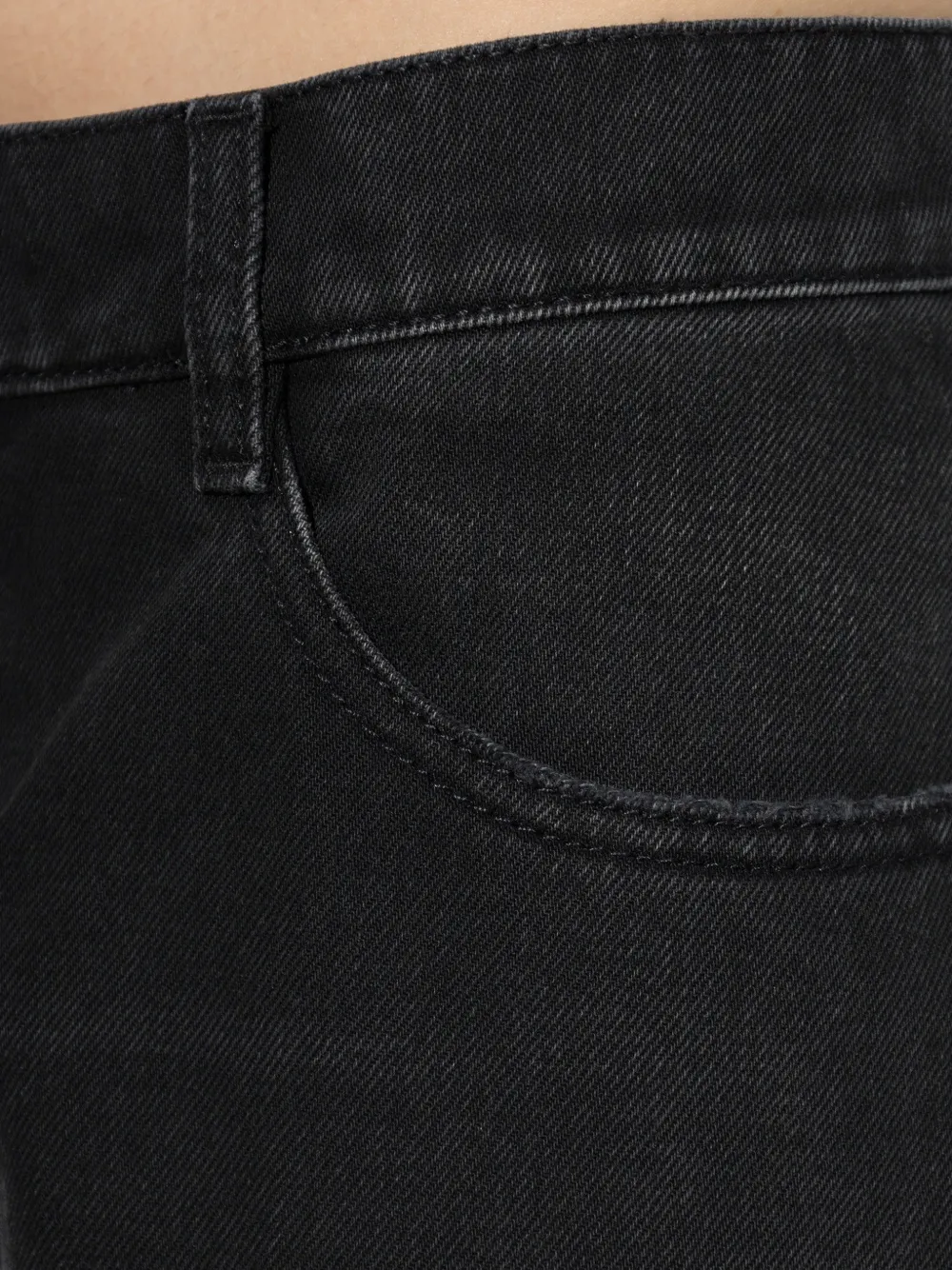 VETEMENTS Straight jeans Zwart