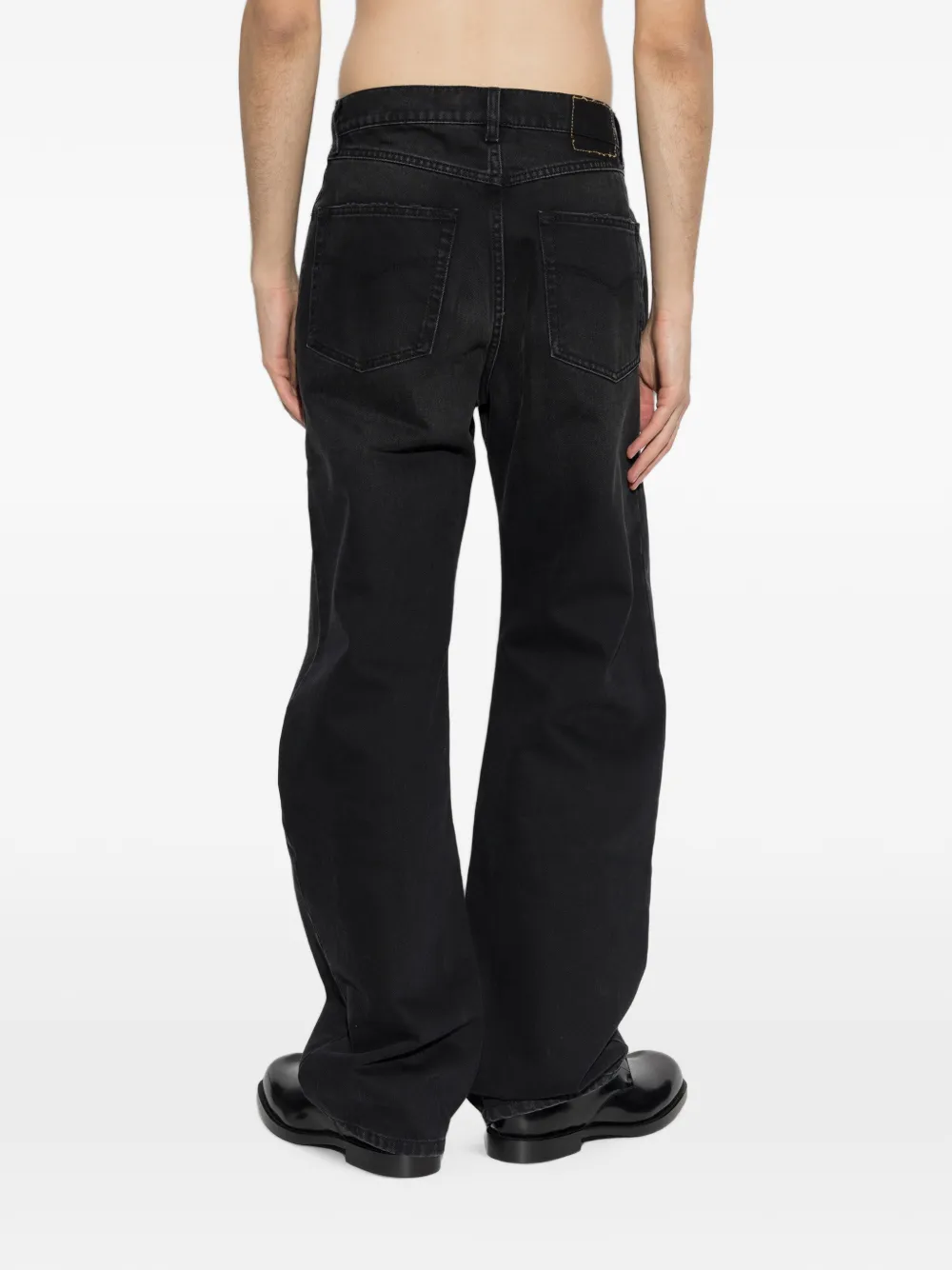 VETEMENTS Straight jeans Zwart