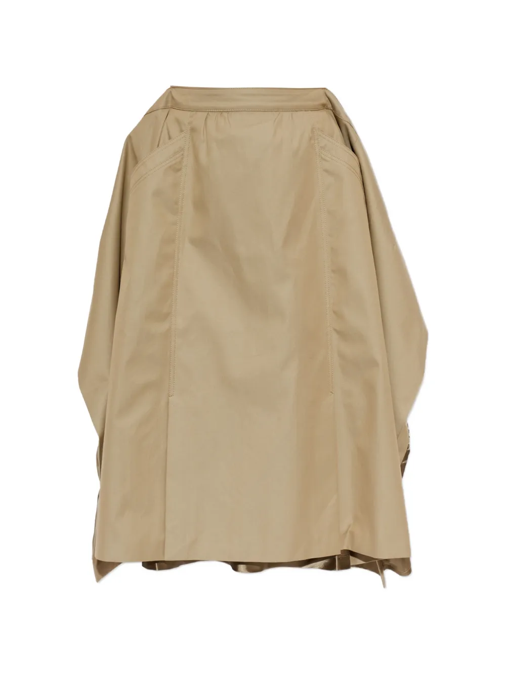 VETEMENTS cotton midi skirt - Toni neutri
