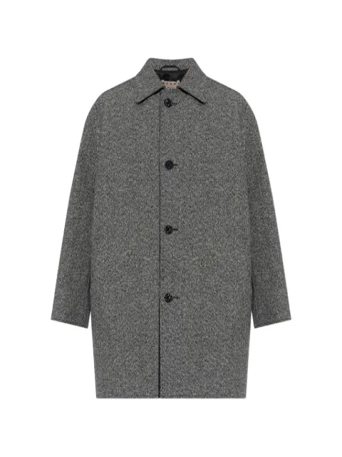 Marni single-breasted cotton coat