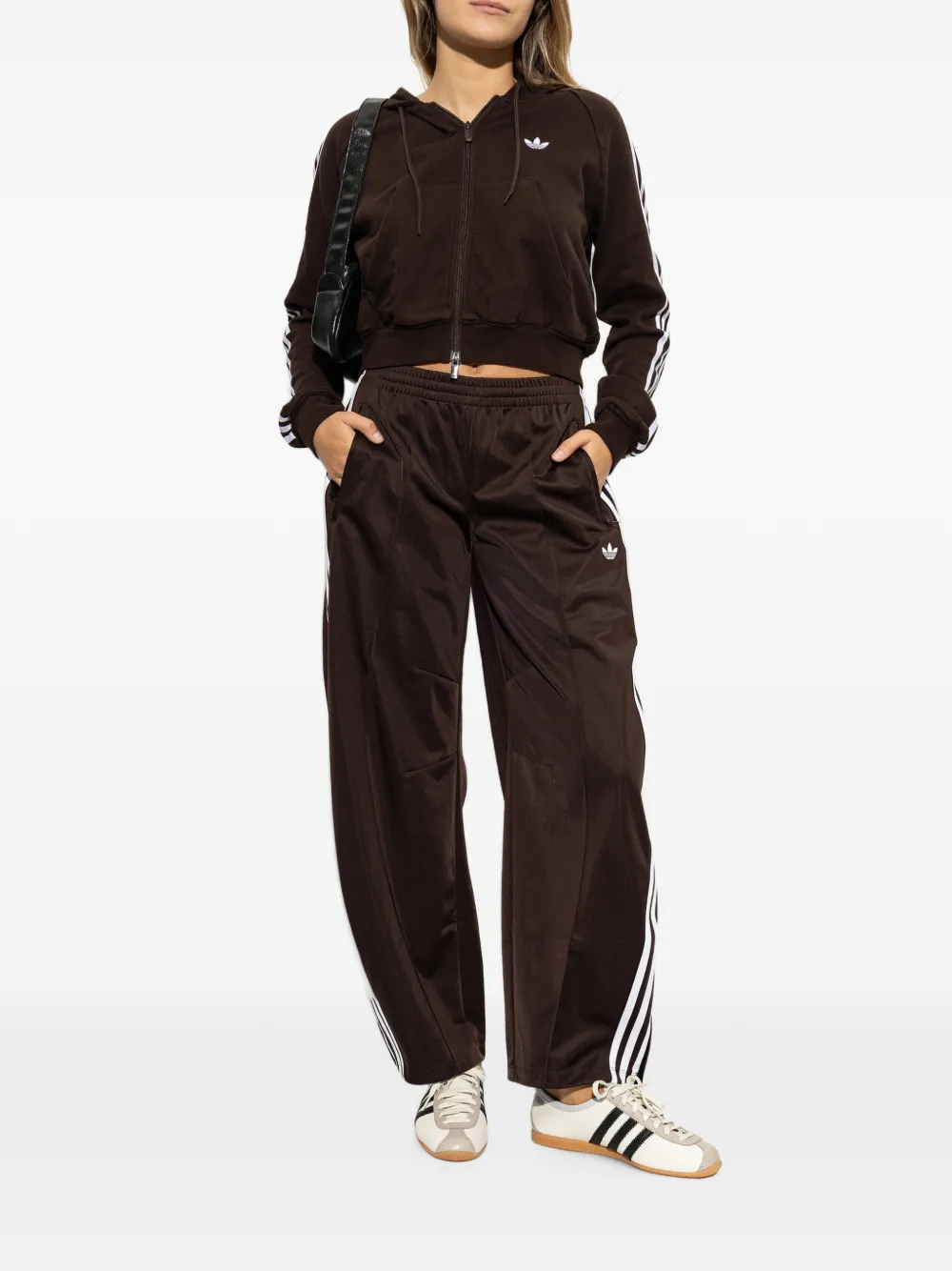 adidas logo-embroidered track pants Bruin