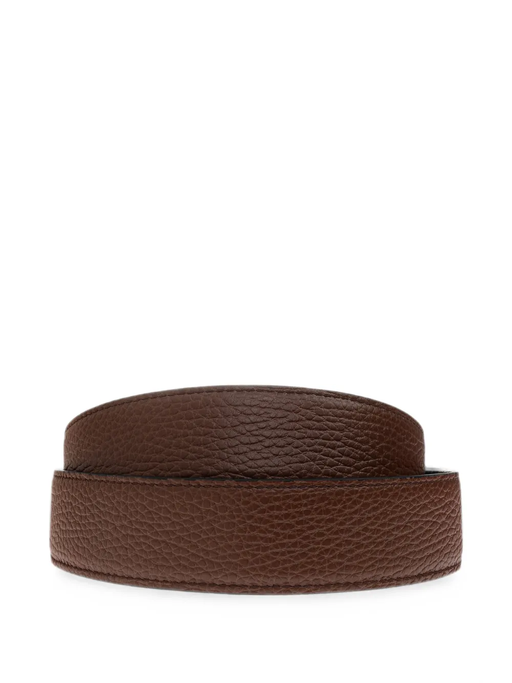 Ferragamo Gancini omkeerbare riem Bruin