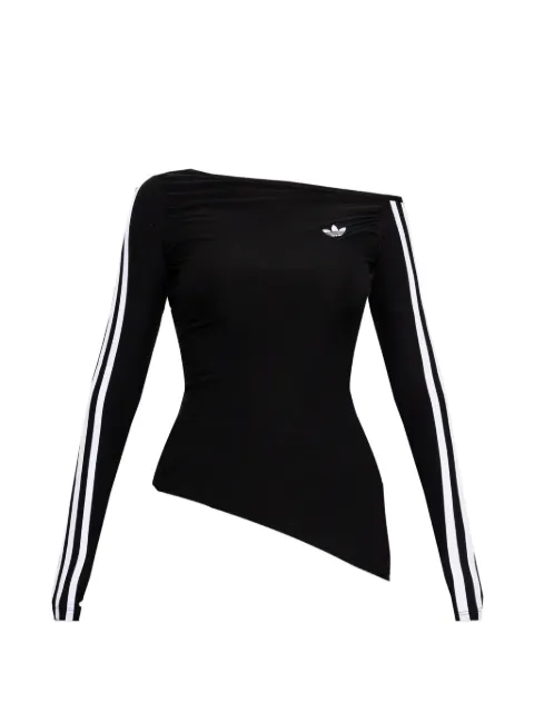 adidas asymmetrical off-shoulder top
