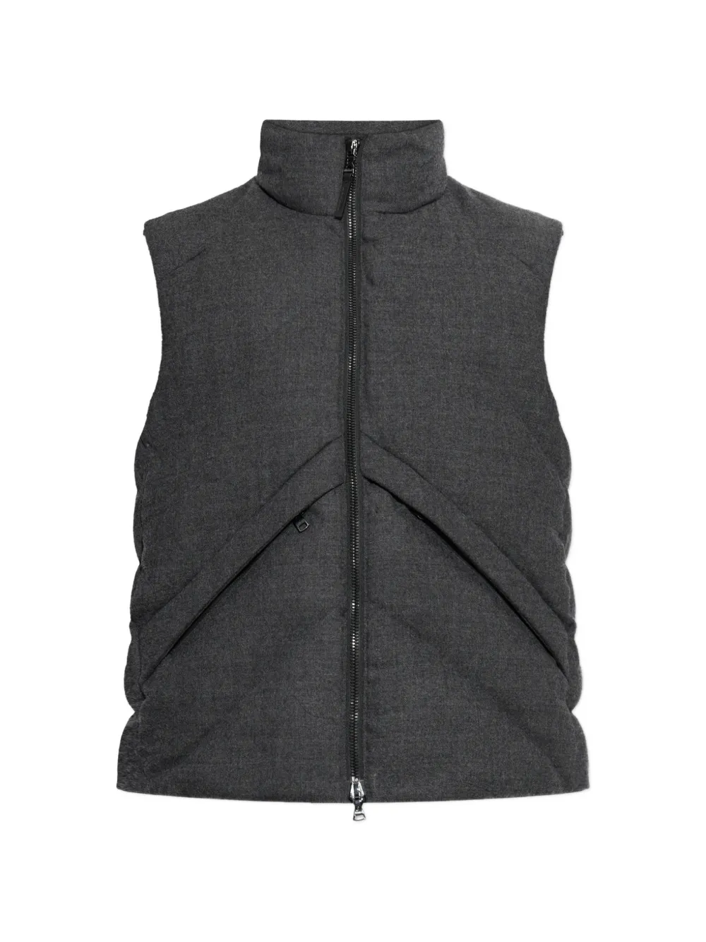 BOGNER Kendo quilted wool vest - Grey
