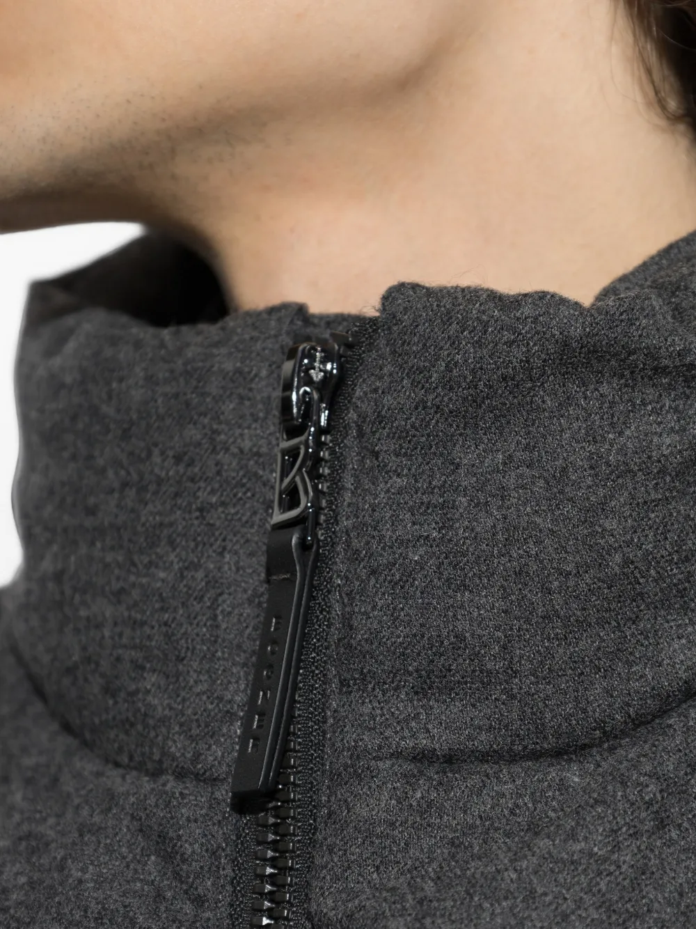 BOGNER Kendo gewatteerd wollen bodywarmer Grijs