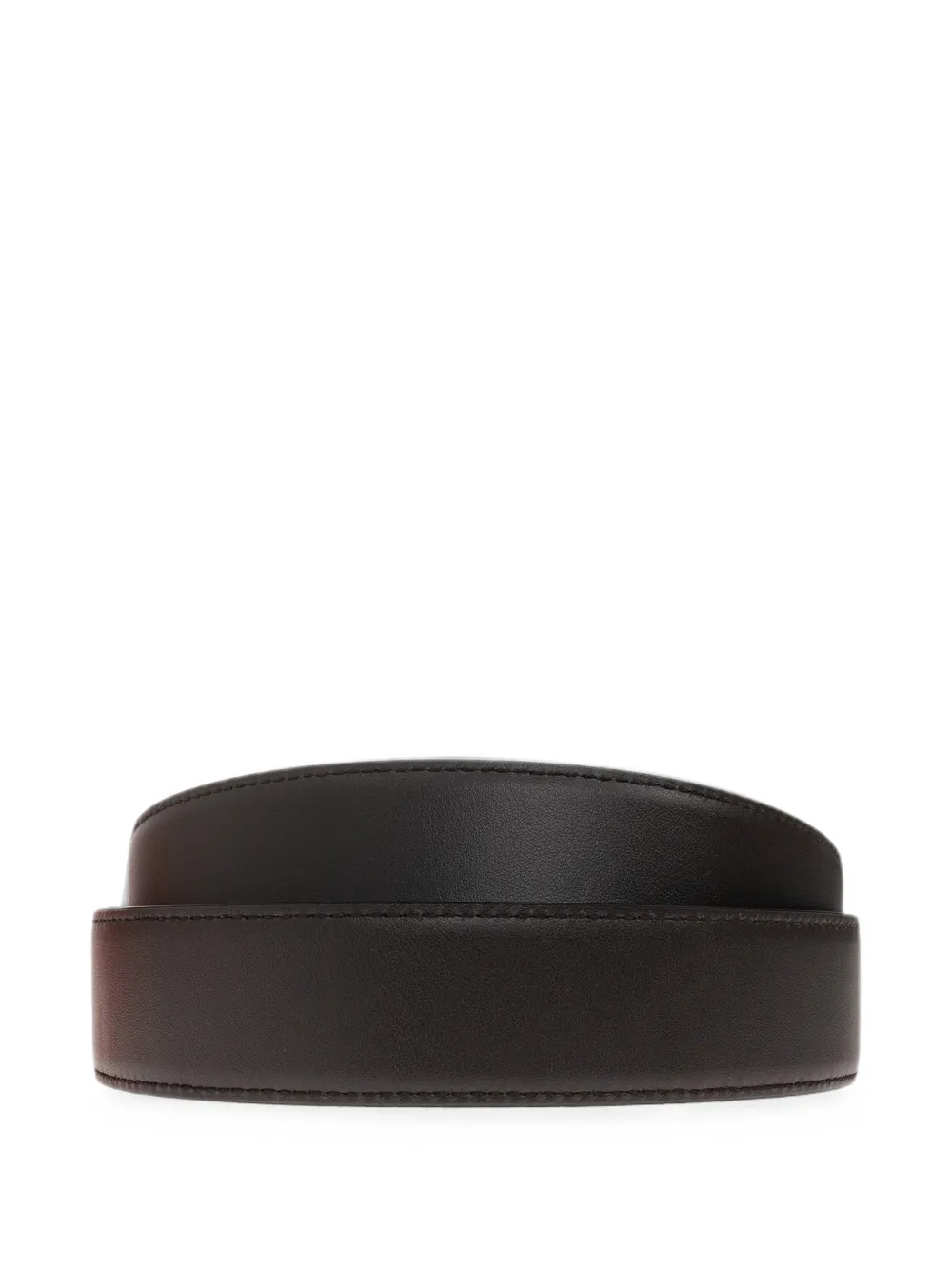 Ferragamo Gancini omkeerbare riem Bruin