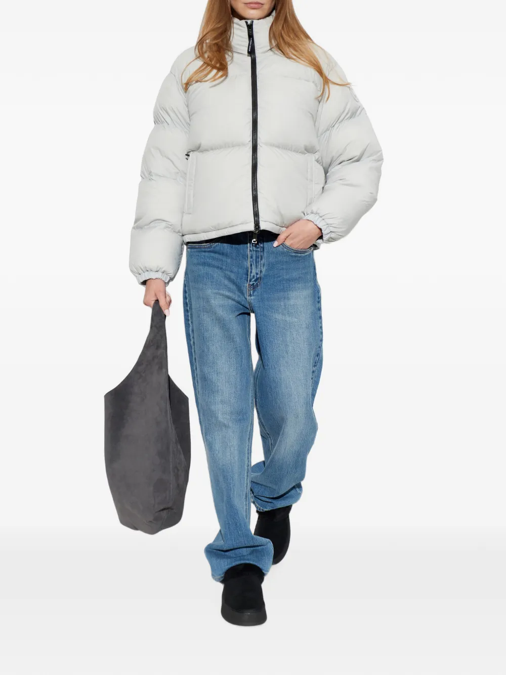Canada Goose Fallon gewatteerd donsjack Grijs