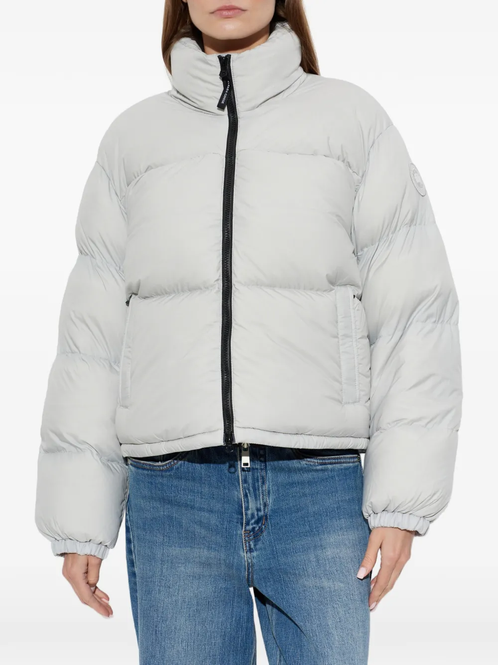 Canada Goose Fallon gewatteerd donsjack Grijs