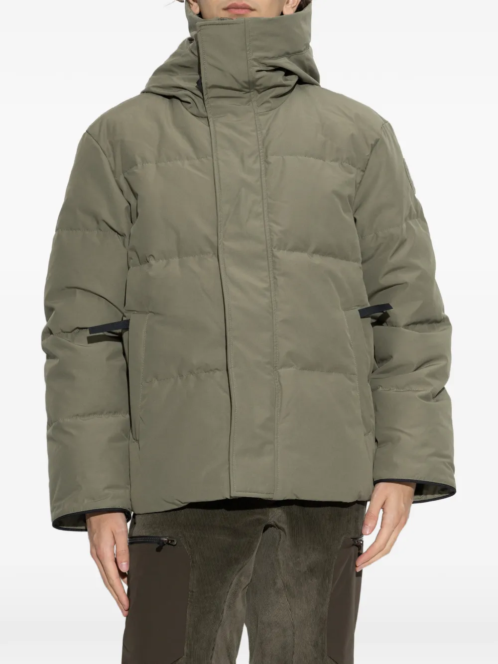 Canada Goose Seymour jack met hoge hals Groen