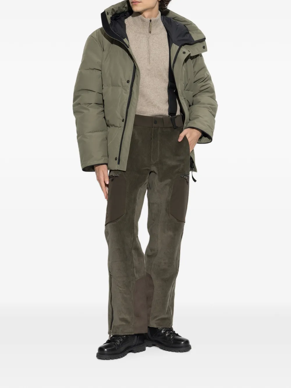 Canada Goose Seymour jack met hoge hals Groen