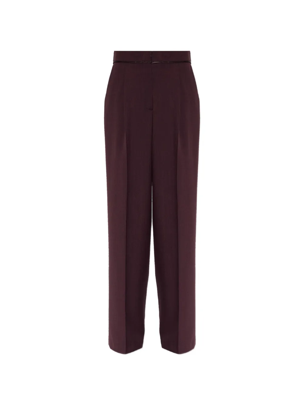 Forte Forte Borgonha pleated straight-leg trousers - Viola