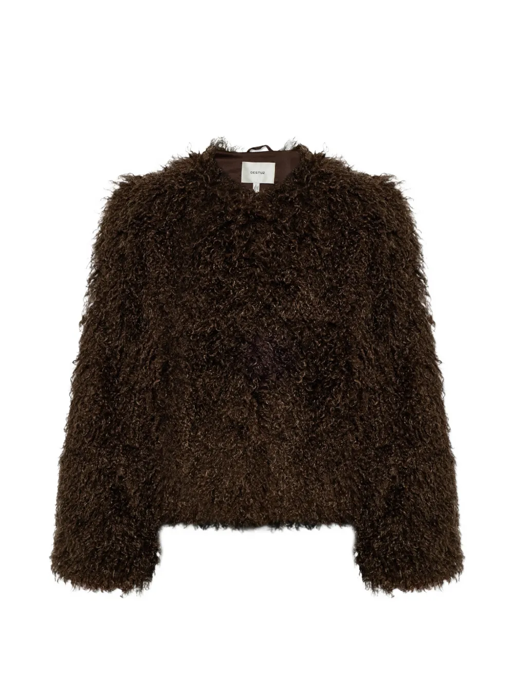 Gestuz Gzchoa faux-fur coat - Marron Gestuz Gzchoa faux-fur coat - Marron