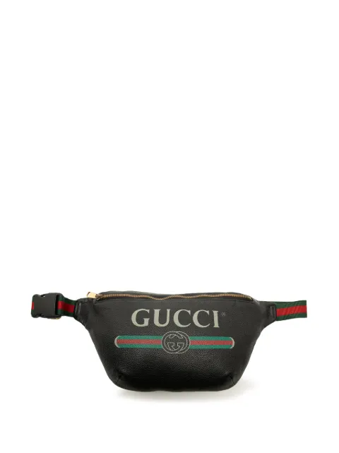 Gucci Pre-Owned sac banane à logo Web (2000-2015)