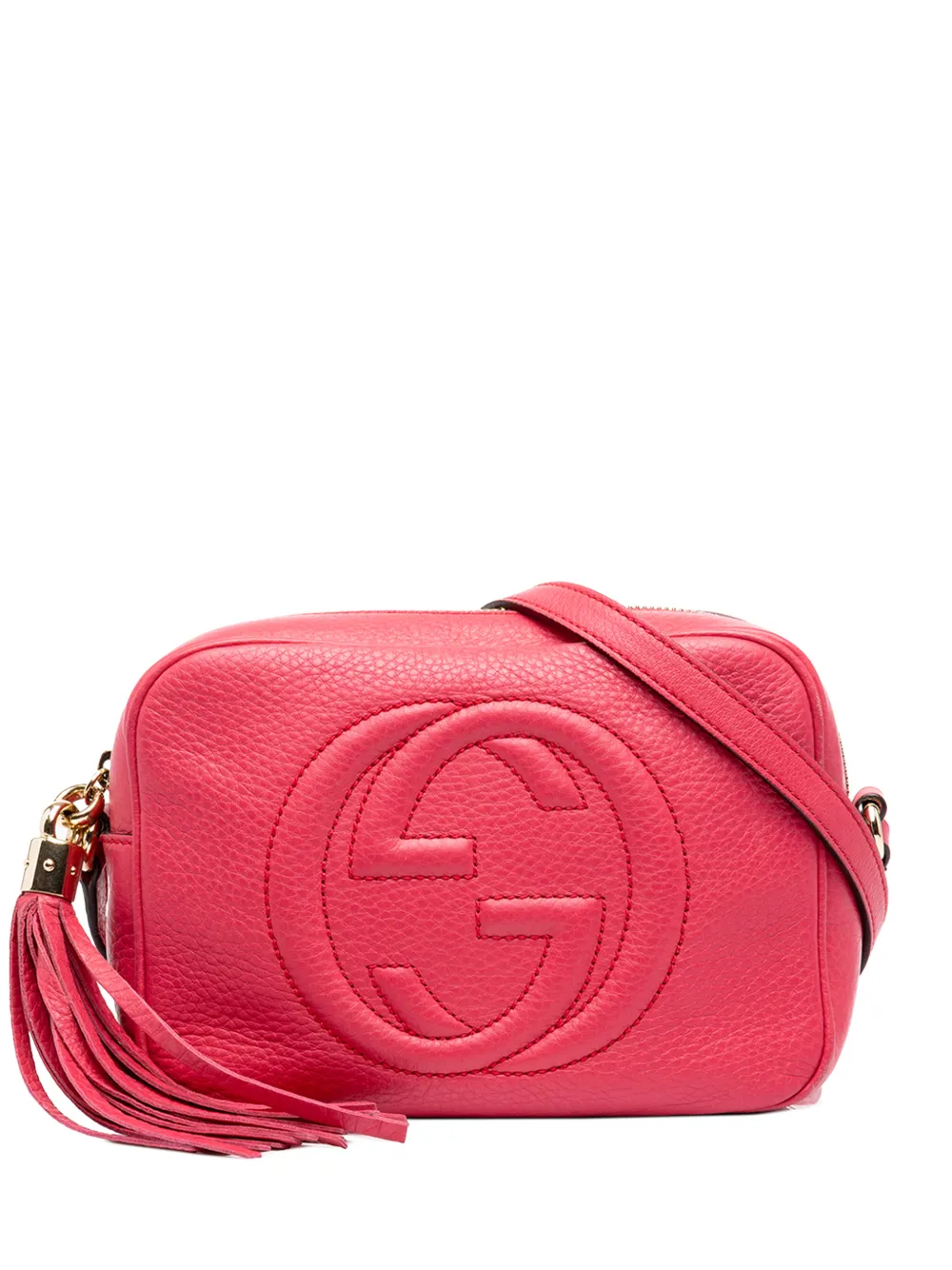 Gucci Pre-Owned 2000-2015 Calfskin Soho Disco crossbody bag - Pink
