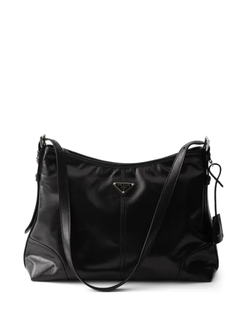 Prada Aimèe large leather shoulder bag