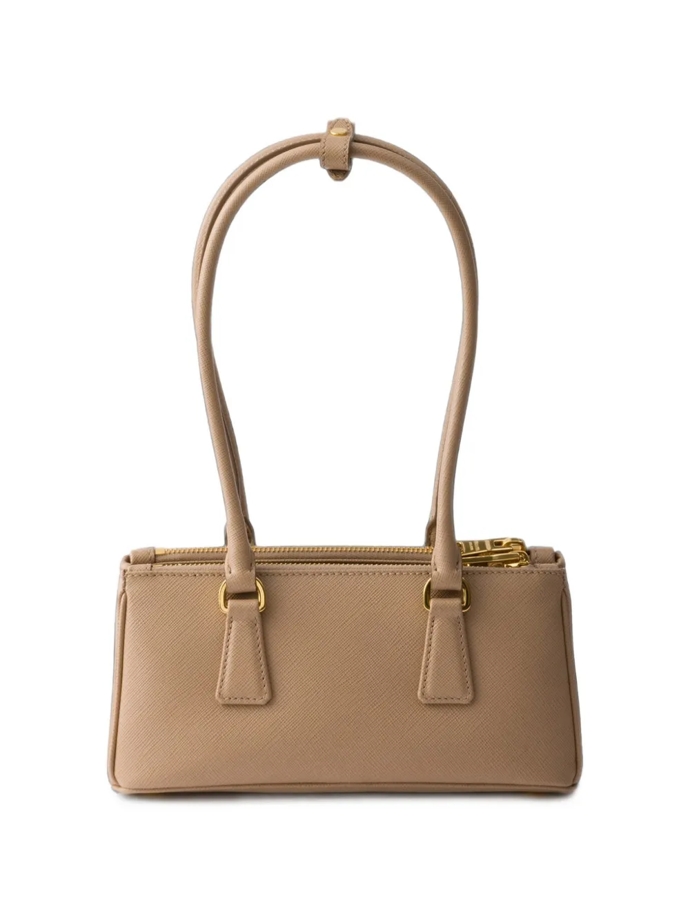 Prada Galleria Saffiano-leather mini-bag Beige