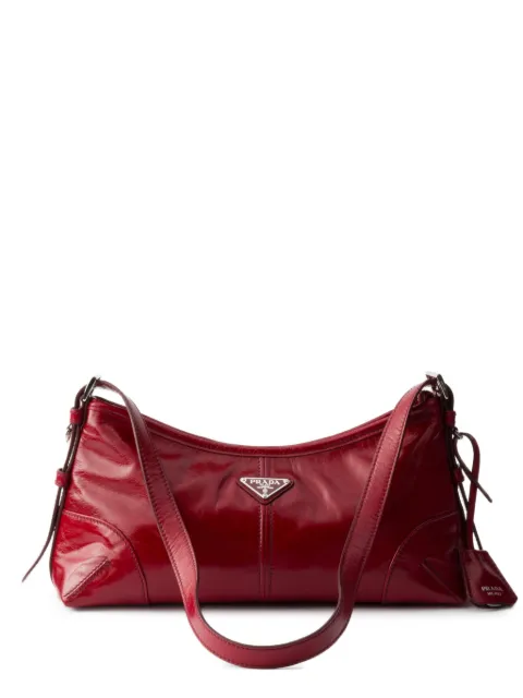 Prada 에이미 미디엄 레더 숄더 백