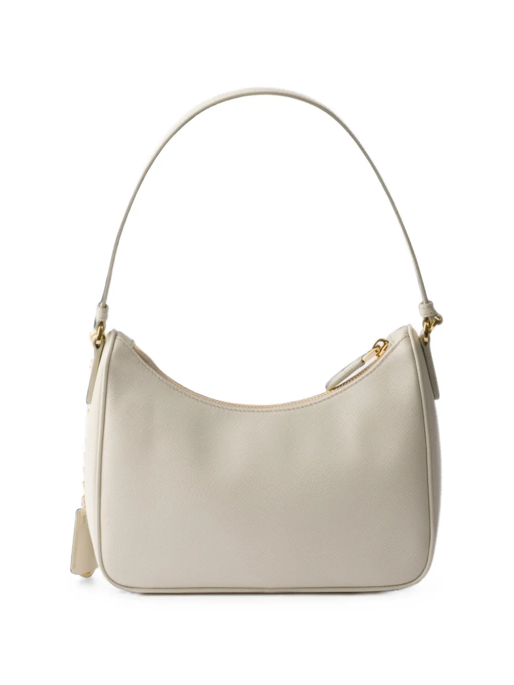 Prada Re-Edition 2005 schoudertas van saffiano leer Beige