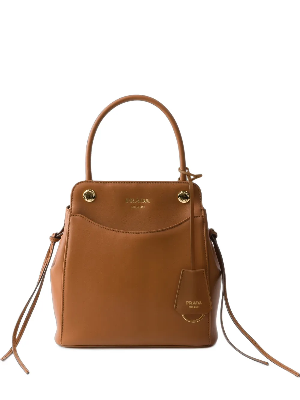 Prada Carry leather tote bag