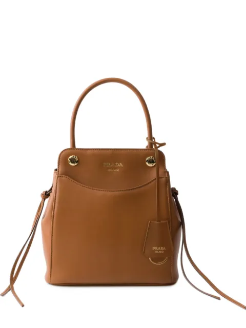 Prada Carry leather tote bag