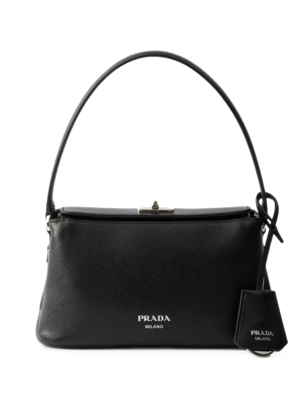 Prada mini Avoir Saffiano-leather tote bag