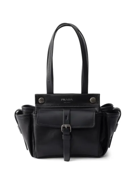 Prada tote Route mini de piel