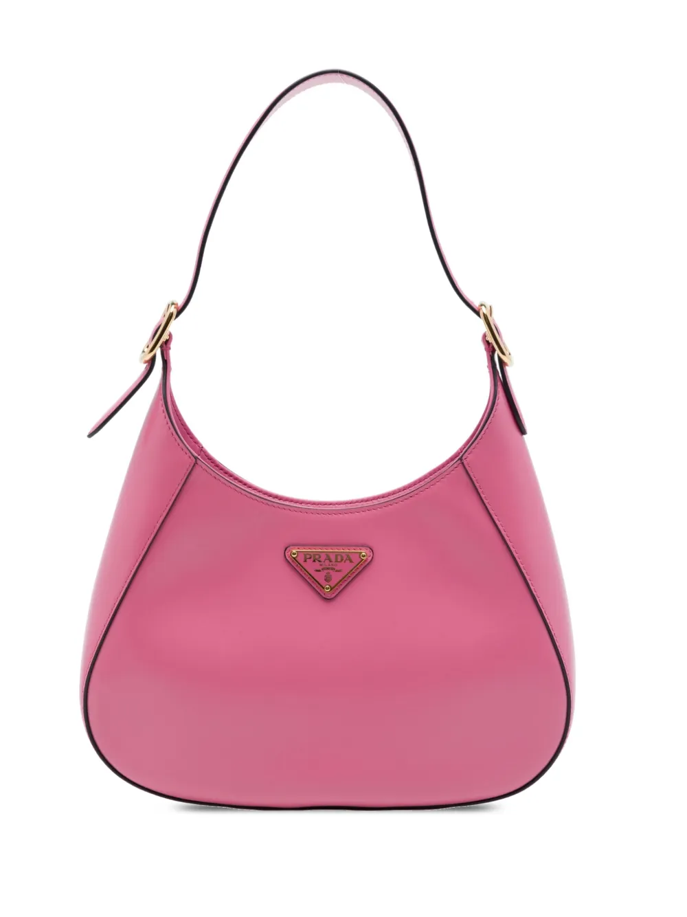 Prada Pre-Owned 2013-2026 Spazzolato Leather Cleo shoulder bag - Rosa