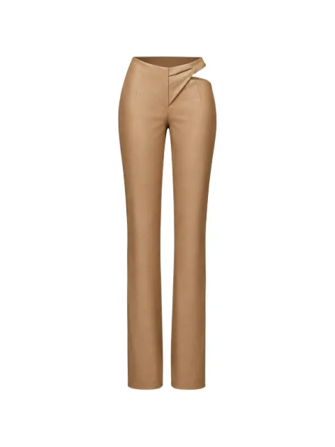 Lika cut-out high-waisted trousers