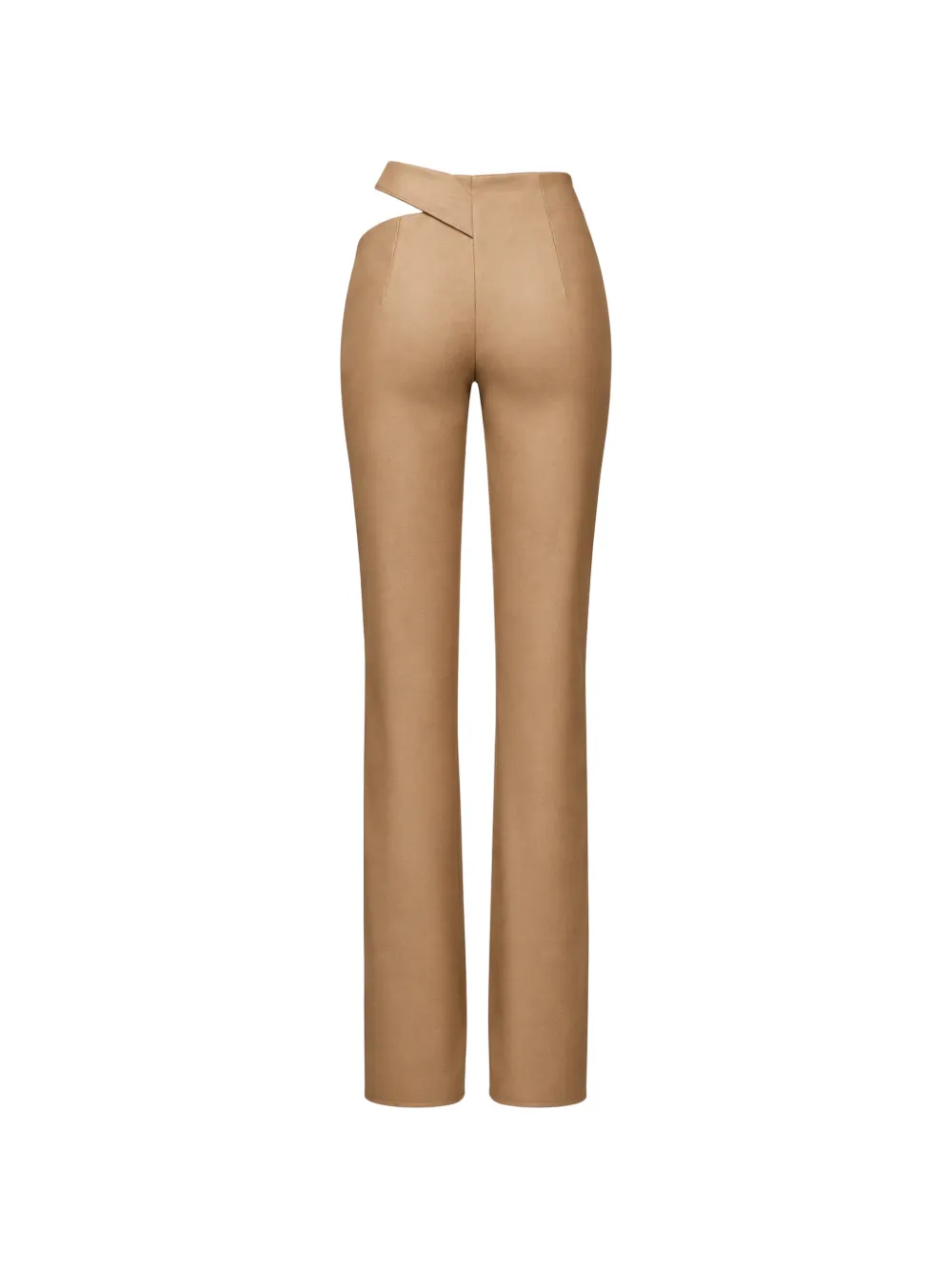 Lika cut-out high-waisted trousers Beige