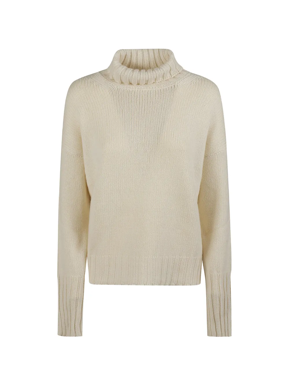 Aragona ribbed-knit roll-neck sweater - Neutrals