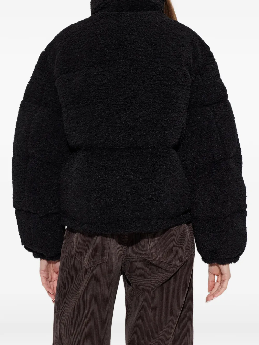 Canada Goose Fallon donsjack met fleece textuur Zwart