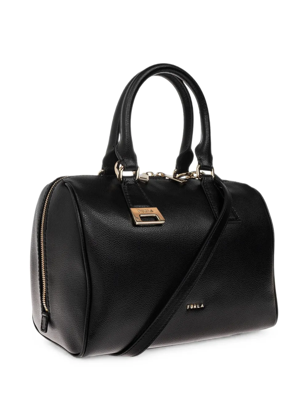 Furla Medium Olivia Boston tas Zwart