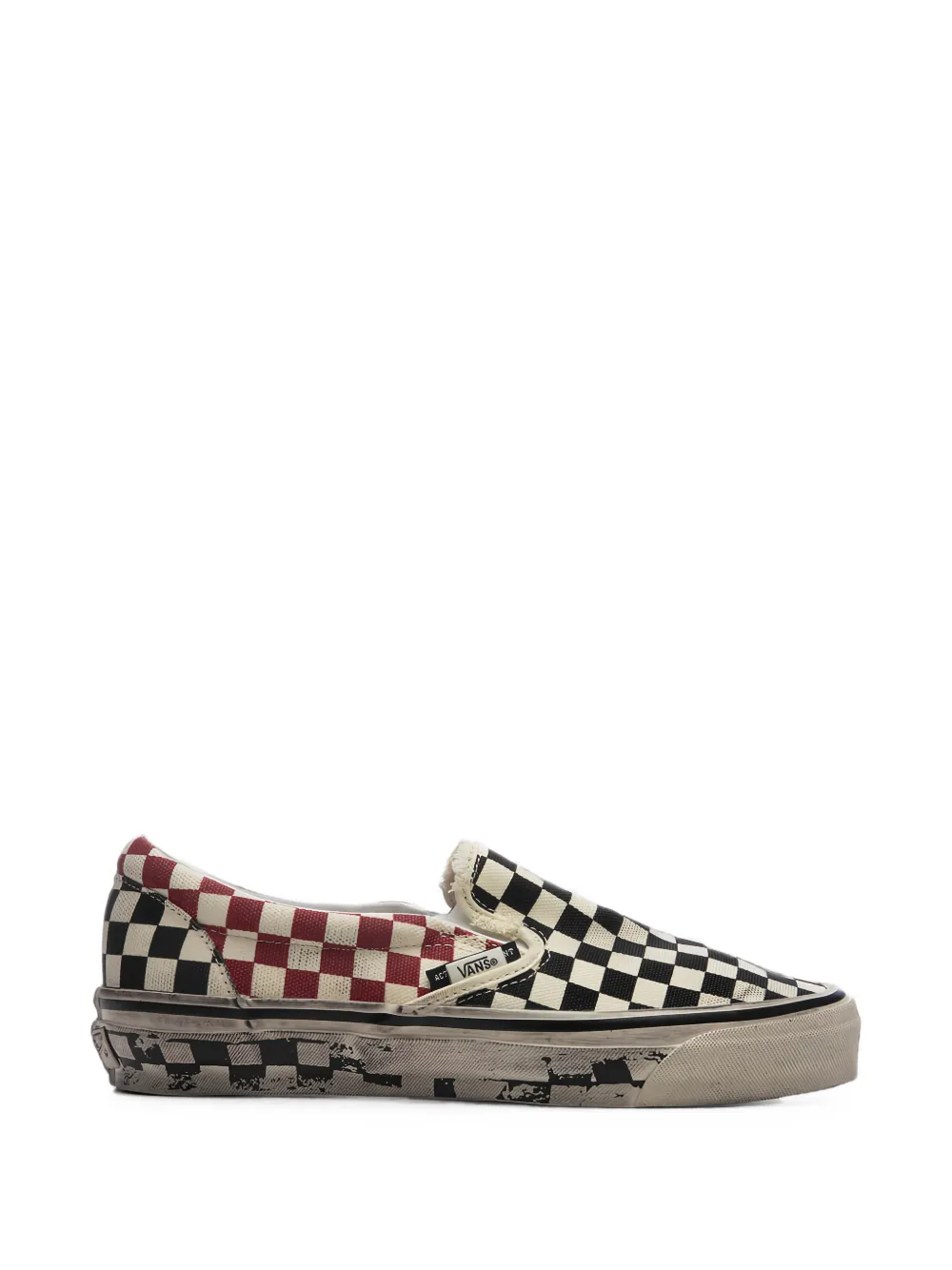 Vans x Slam Jam A.O.D checkerboard slip-on sneakers